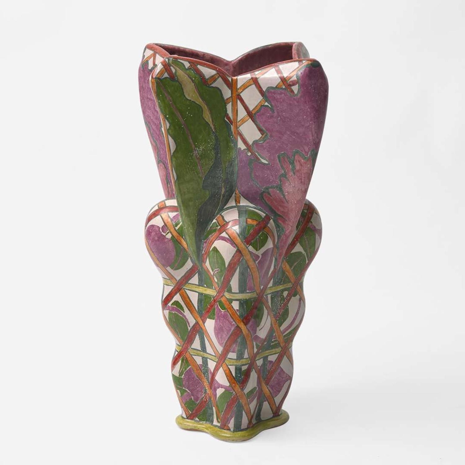 Andrea Gill (American, b. 1948) Monumental Terracotta Vase, USA, 1990