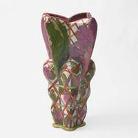 Andrea Gill (American, b. 1948) Monumental Terracotta Vase, USA, 1990