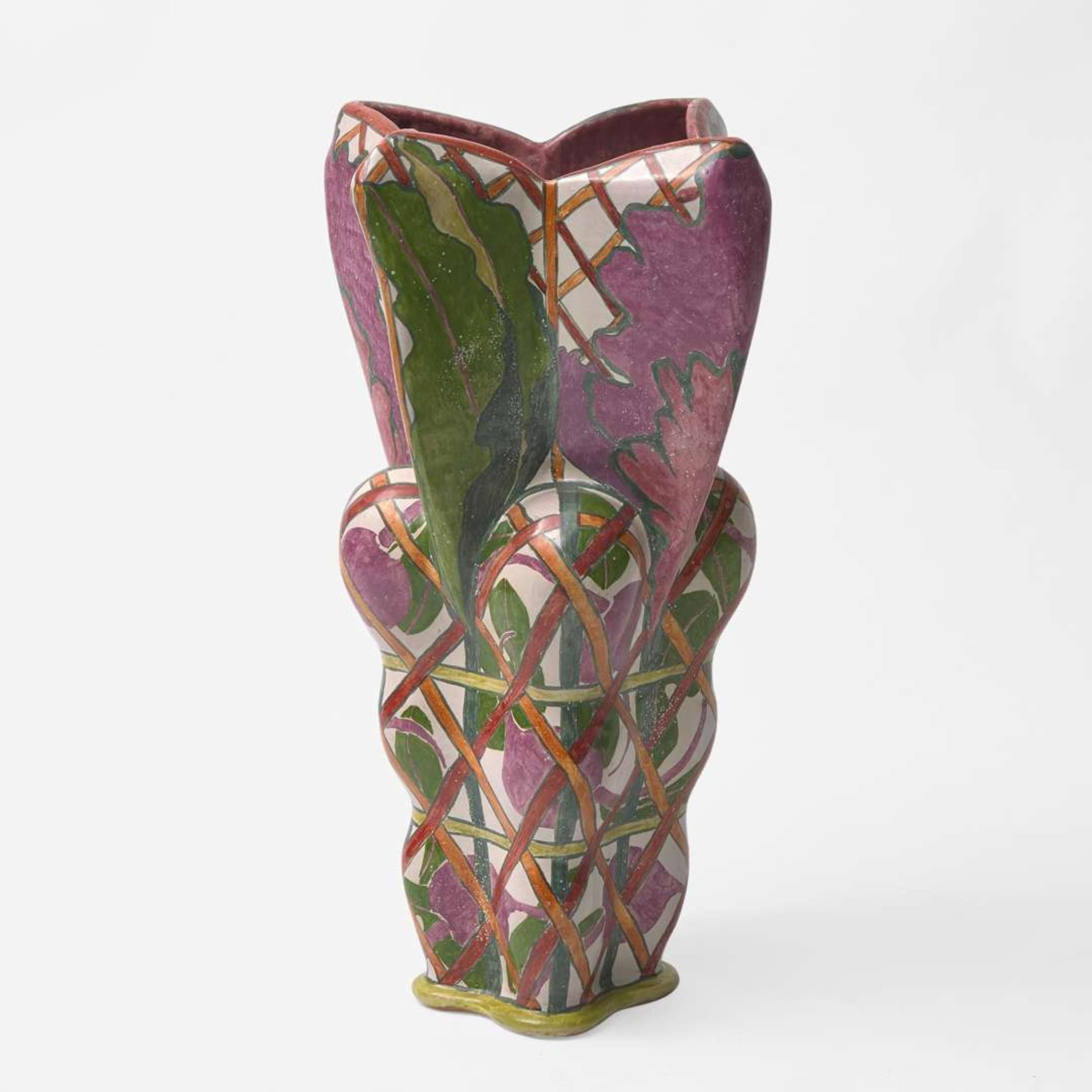 Andrea Gill (American, b. 1948) Monumental Terracotta Vase, USA, 1990