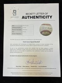 A Group of 13 3,000 Hit Club Single Signed Autograph Baseballs (Beckett Authentication Services Certified)