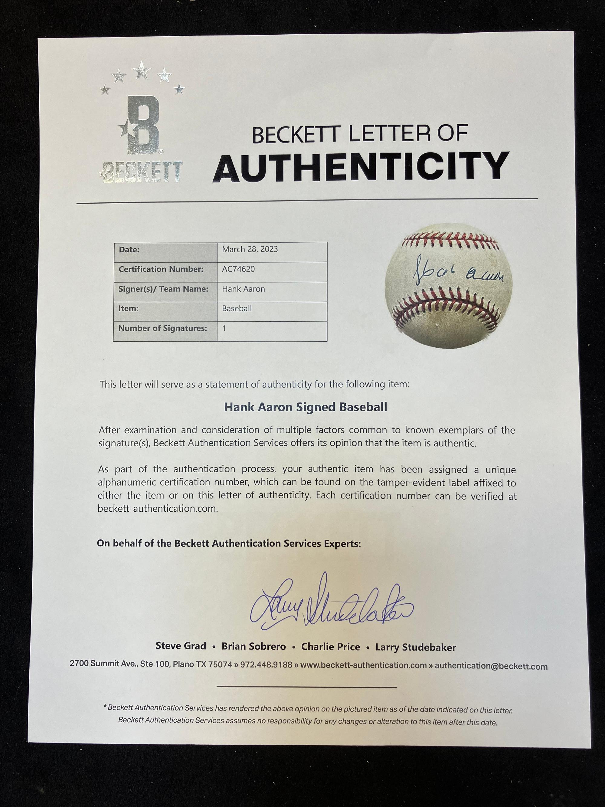 A Group of 13 3,000 Hit Club Single Signed Autograph Baseballs (Beckett Authentication Services Certified)