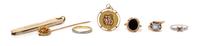 A Collection of Bicolor Gold Jewelry, 19.50 dwts.