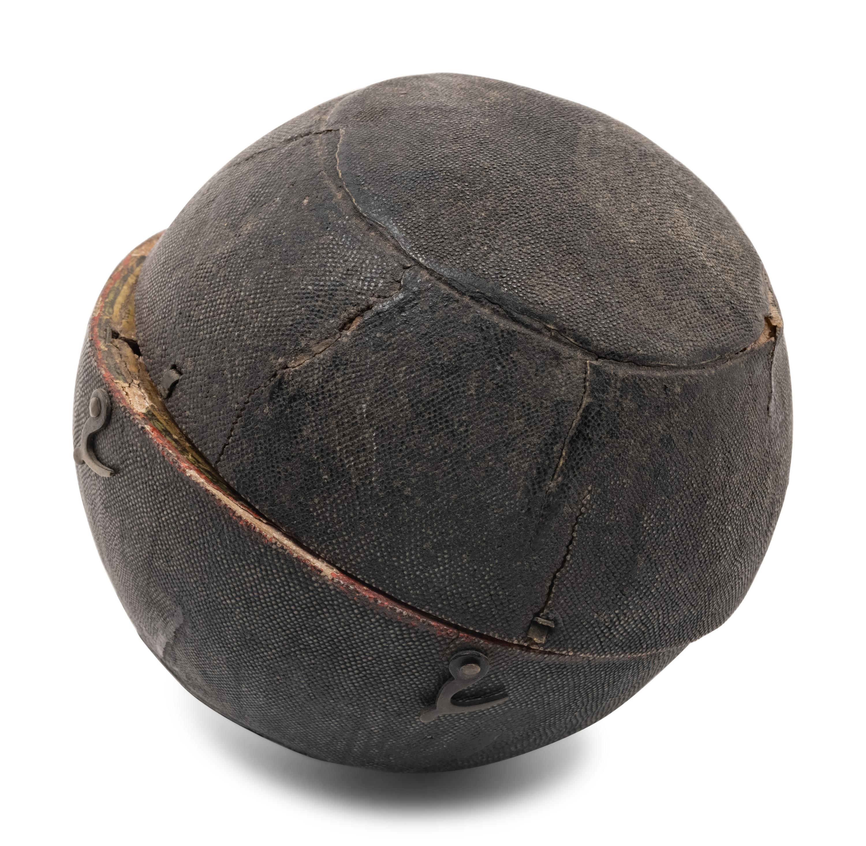 A Newton & Son Three-Inch Terrestrial Pocket Globe