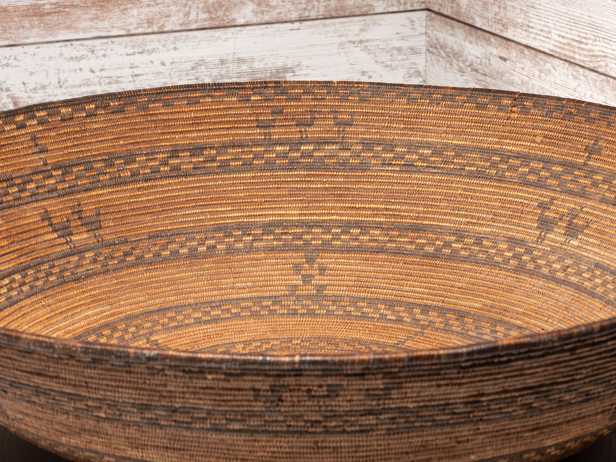 Apache Figural Basket
