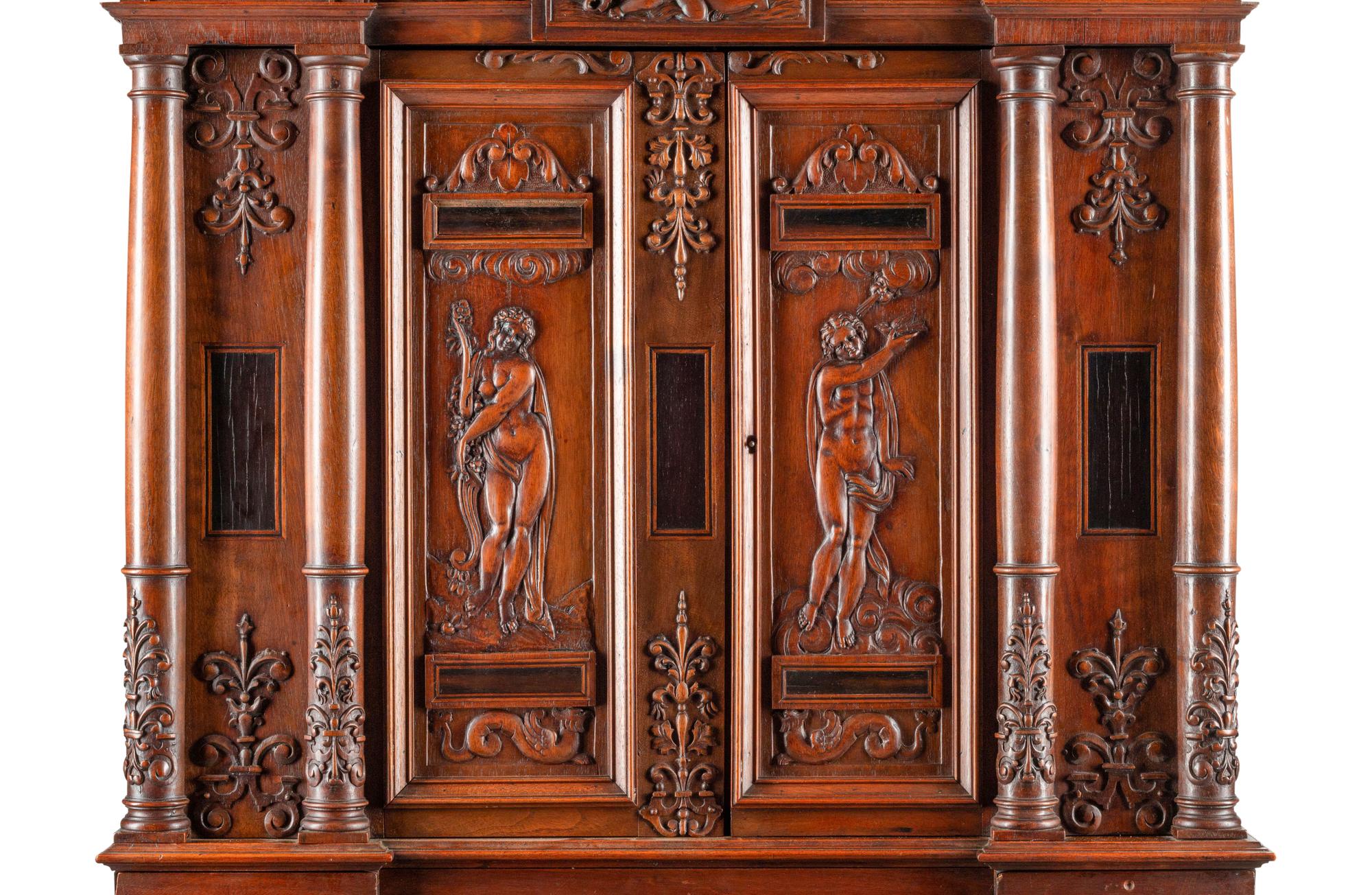 A Renaissance Revival Cabinet on Stand
