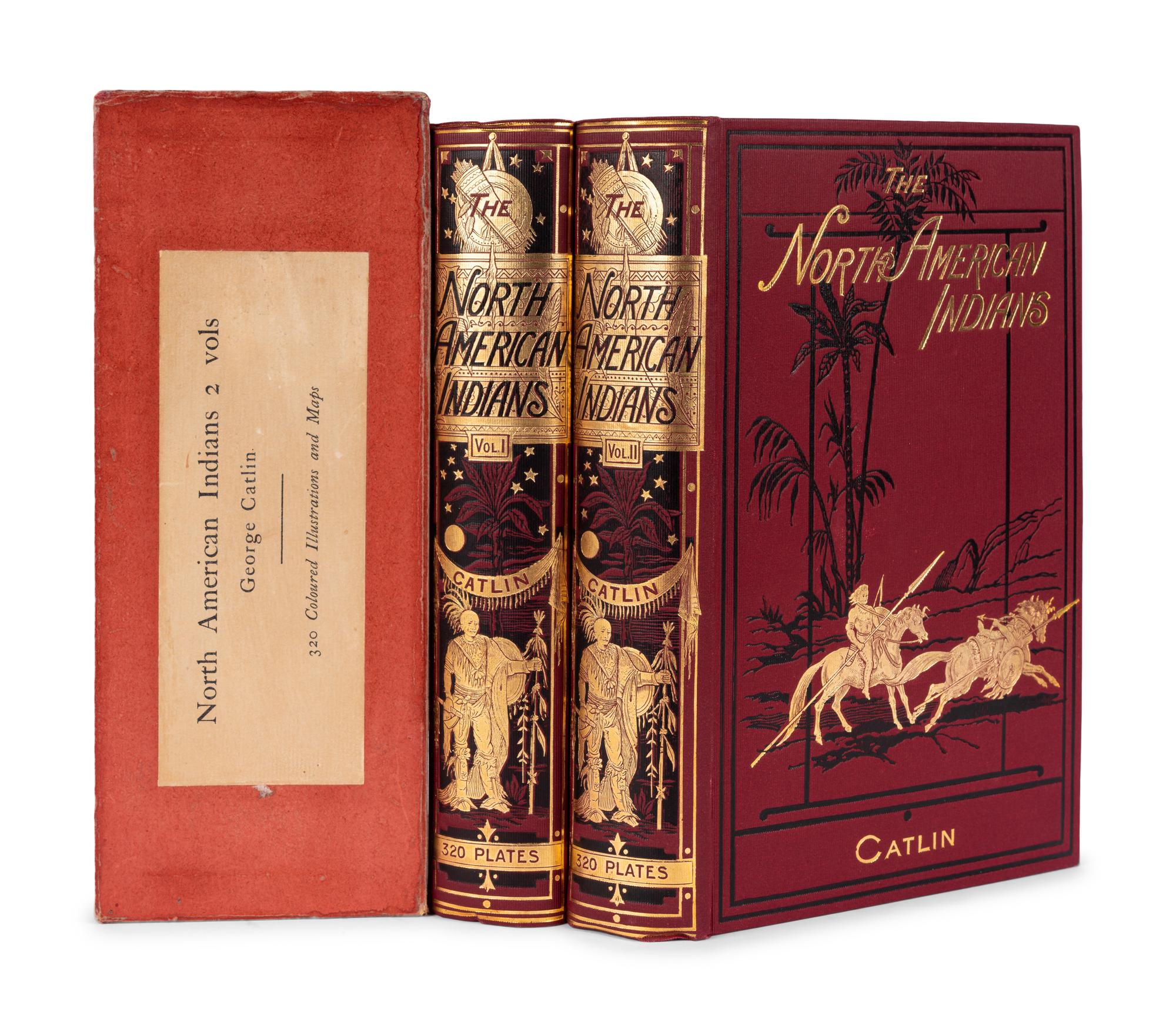 CATLIN, George (1796-1872). North American Indians, Being Letters and Notes on the manners, Customs, and Conditions.. . Philadelphia: Leary, Stuart and Company, 1913.