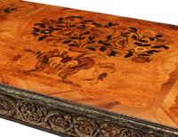 A Louis XVI Style Gilt Bronze Mounted Marquetry Table