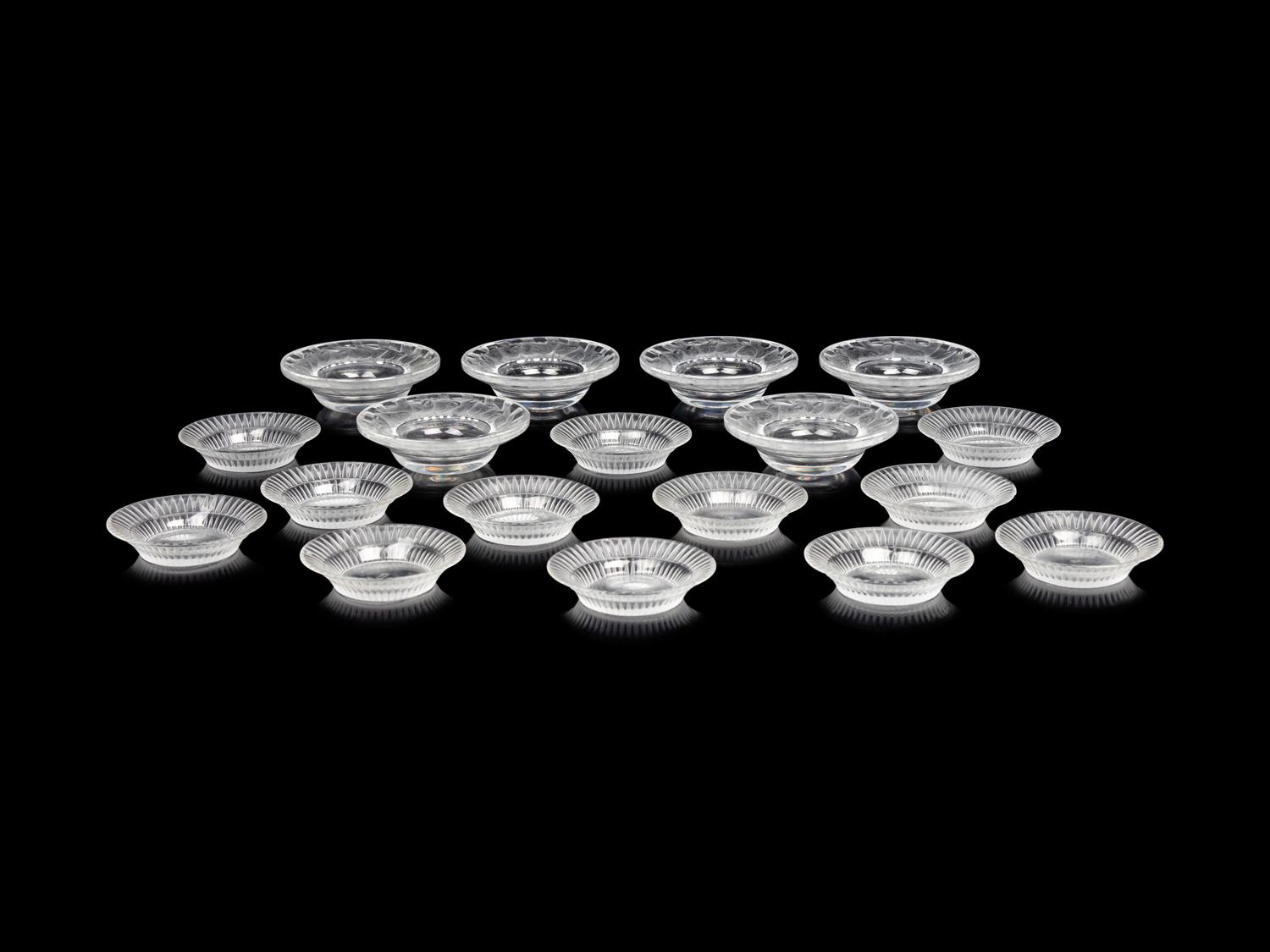 A Group of Lalique Small Coupes