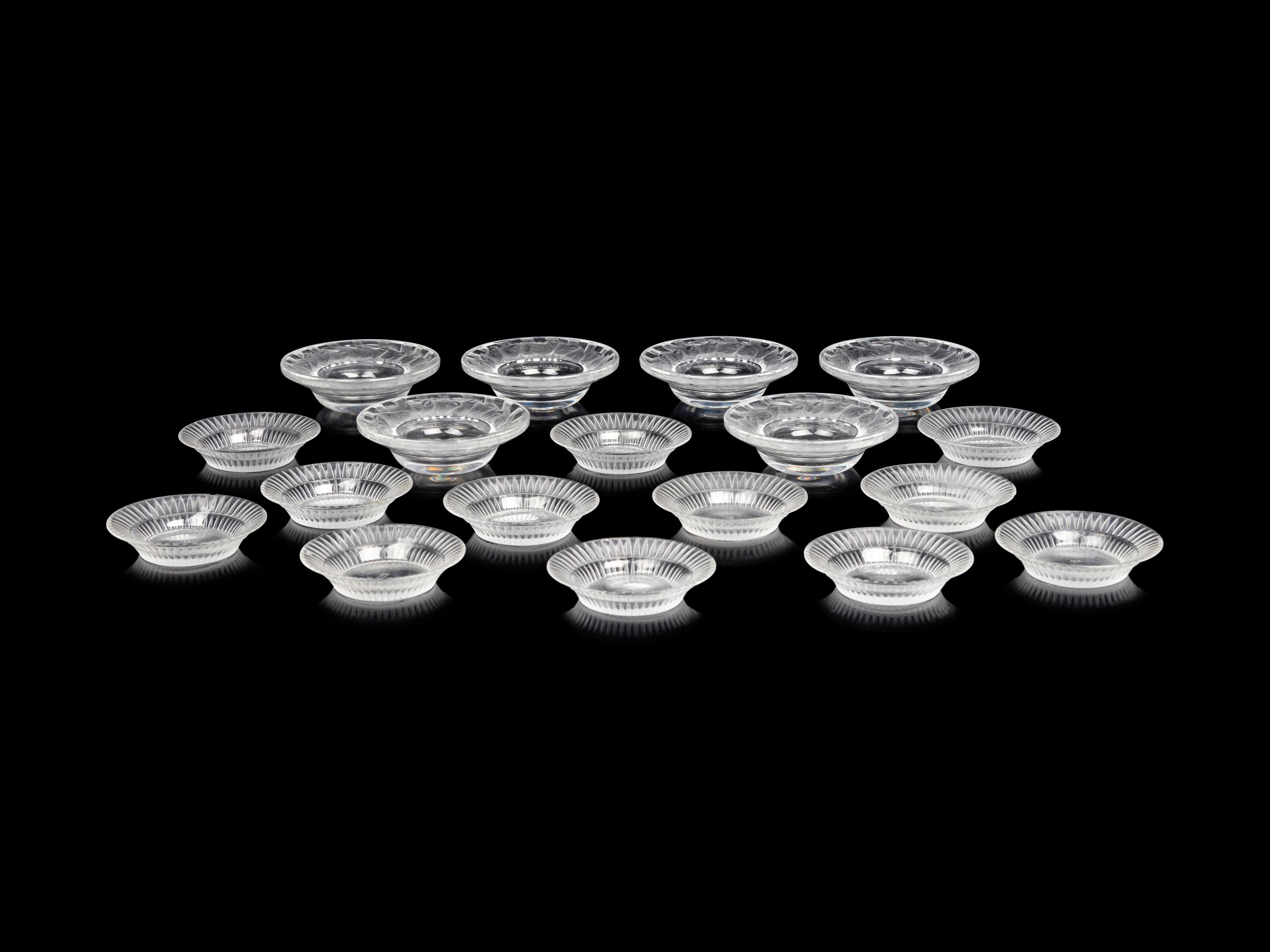 A Group of Lalique Small Coupes