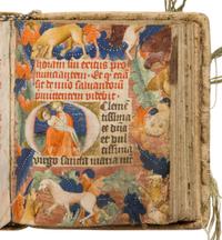 PAUL MÜLICH (scribe) Prayerbook, in Latin and German, illuminated manuscript on parchment [Germany, Nuremberg, 1423]