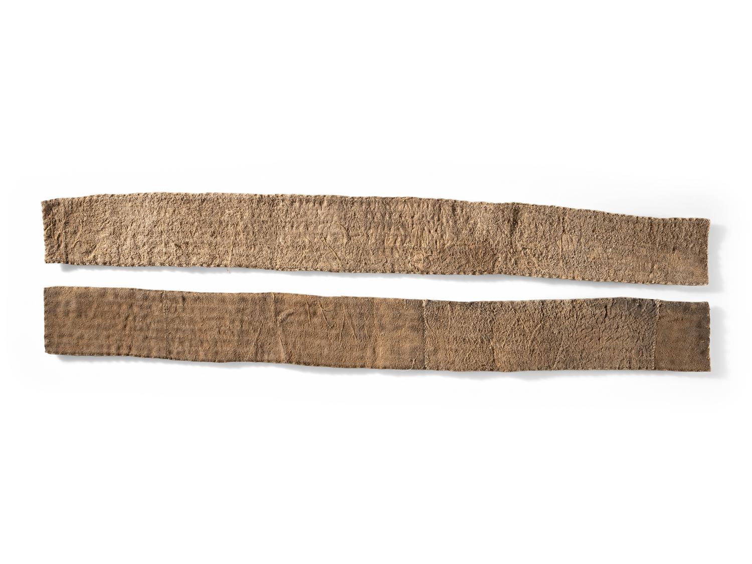 Sioux Beaded Hide Legging Strips