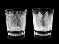 A Set of Fifteen Lalique Femmes Tumblers