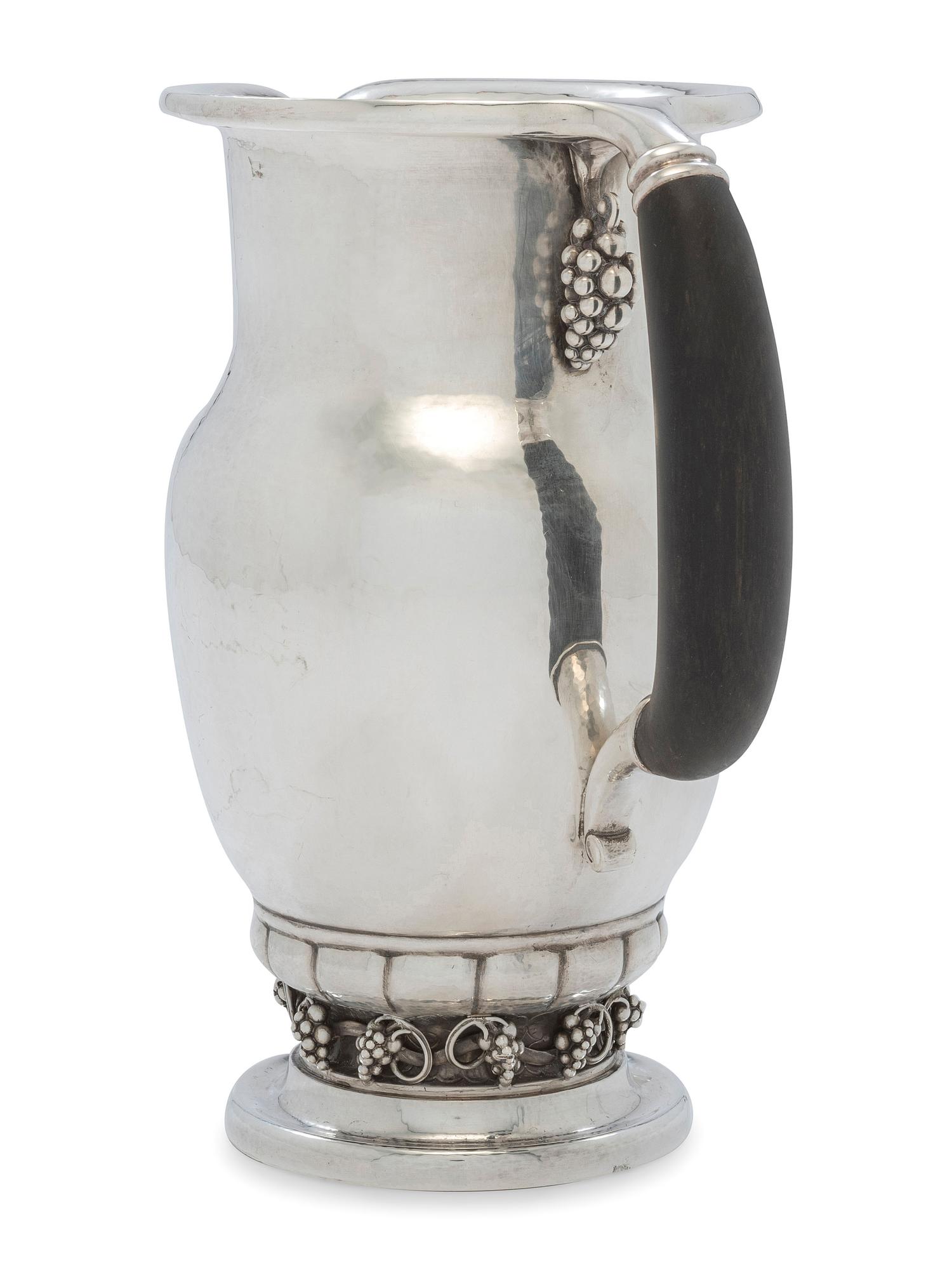 A Georg Jensen Silver Pitcher