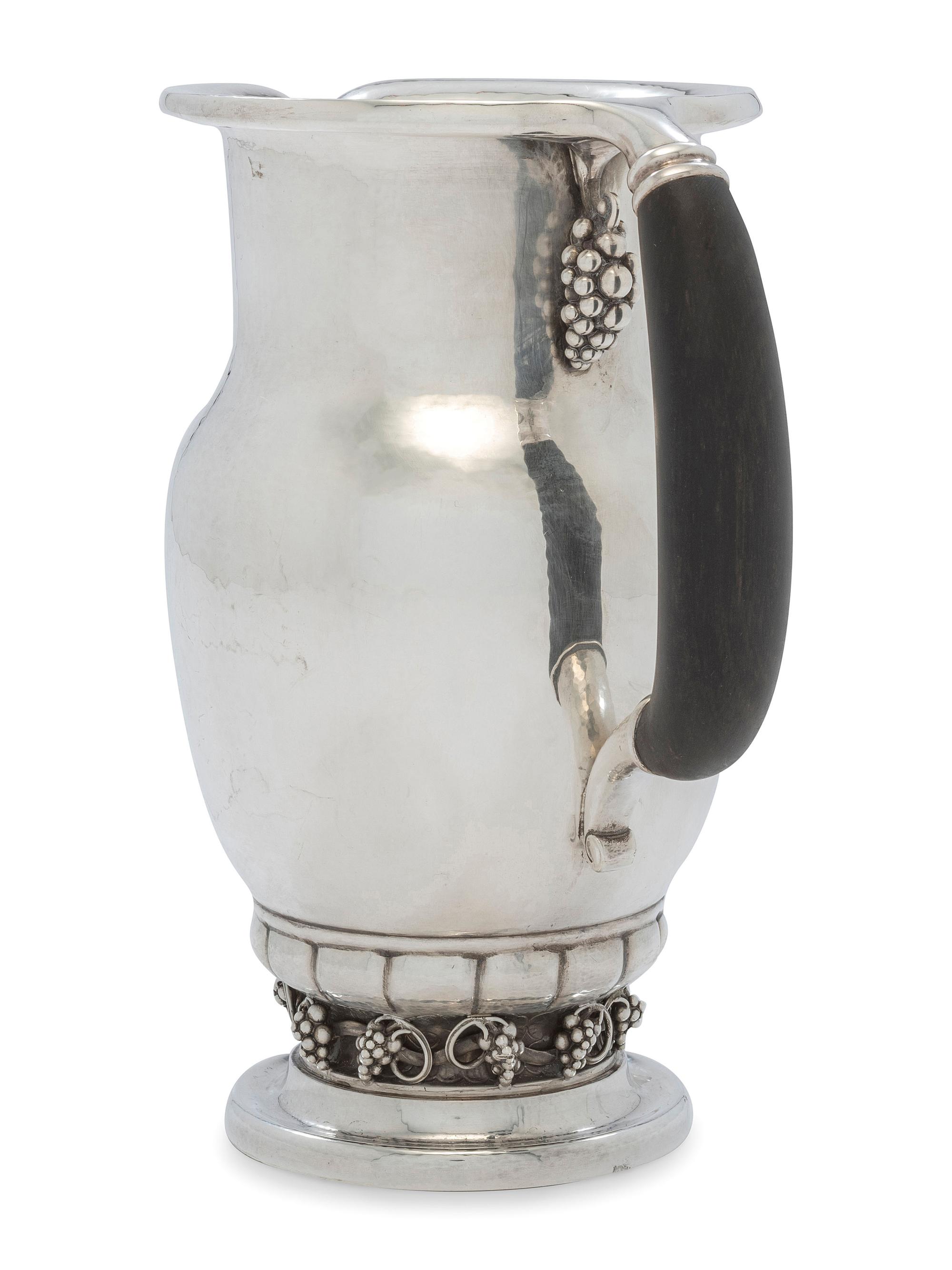 A Georg Jensen Silver Pitcher