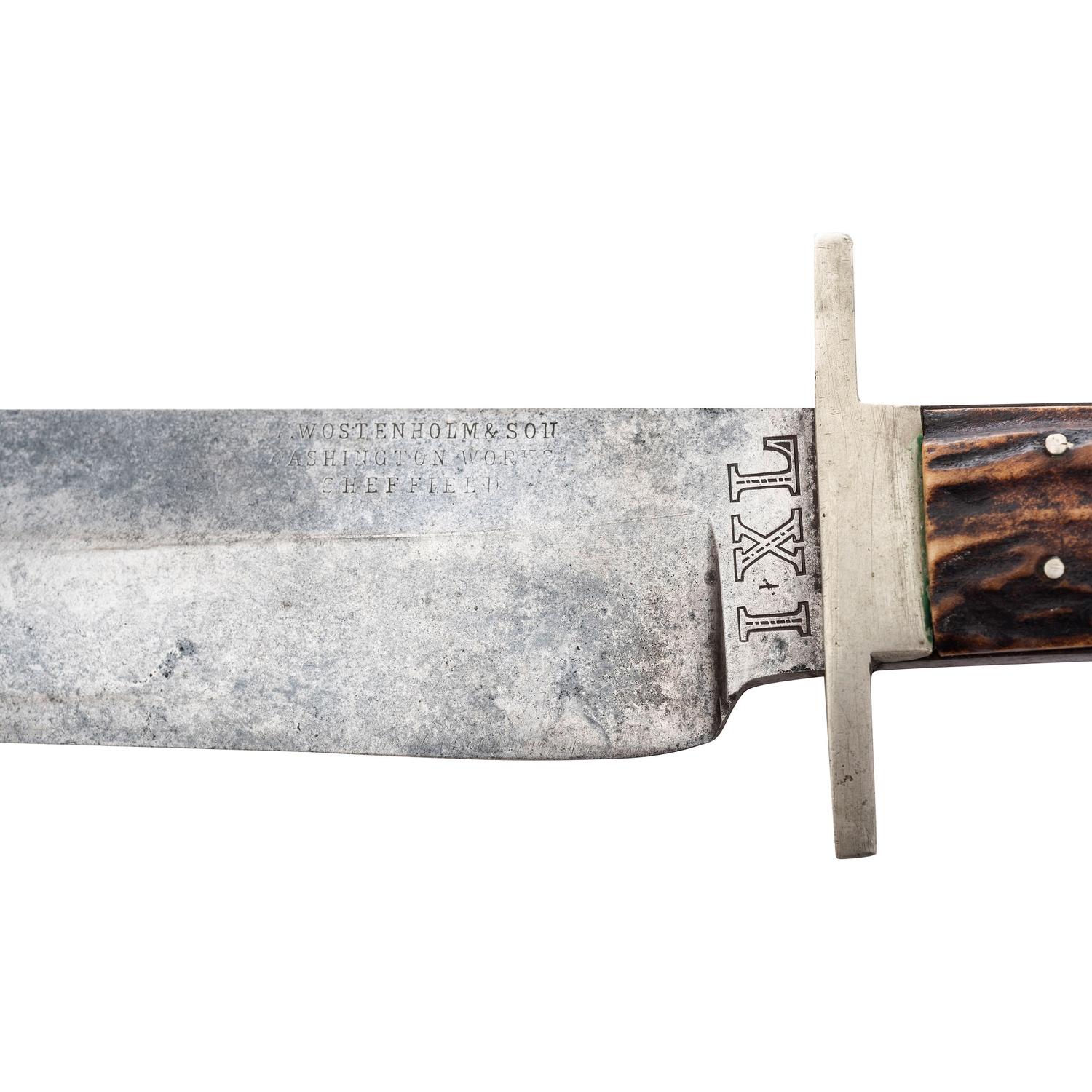 Colt Single Action Army Revolver with Sheffield IXL Bowie Knife and Period Cartridge Belt Rig