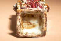 A Flambé Porcelain Fanghu Vase