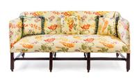 A George III Mahogany Sofa Height 34 1/8 x width 72 x depth 30 inches. — 19TH CENTURY
