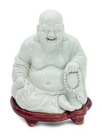 A Blanc De Chine Seated Buddha