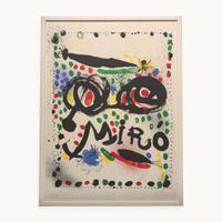 Joan Miró (Spanish, 1893-1983) Poster for the Exhibition 'Joan Miró Graphics,' Philadelphia Museum of Art