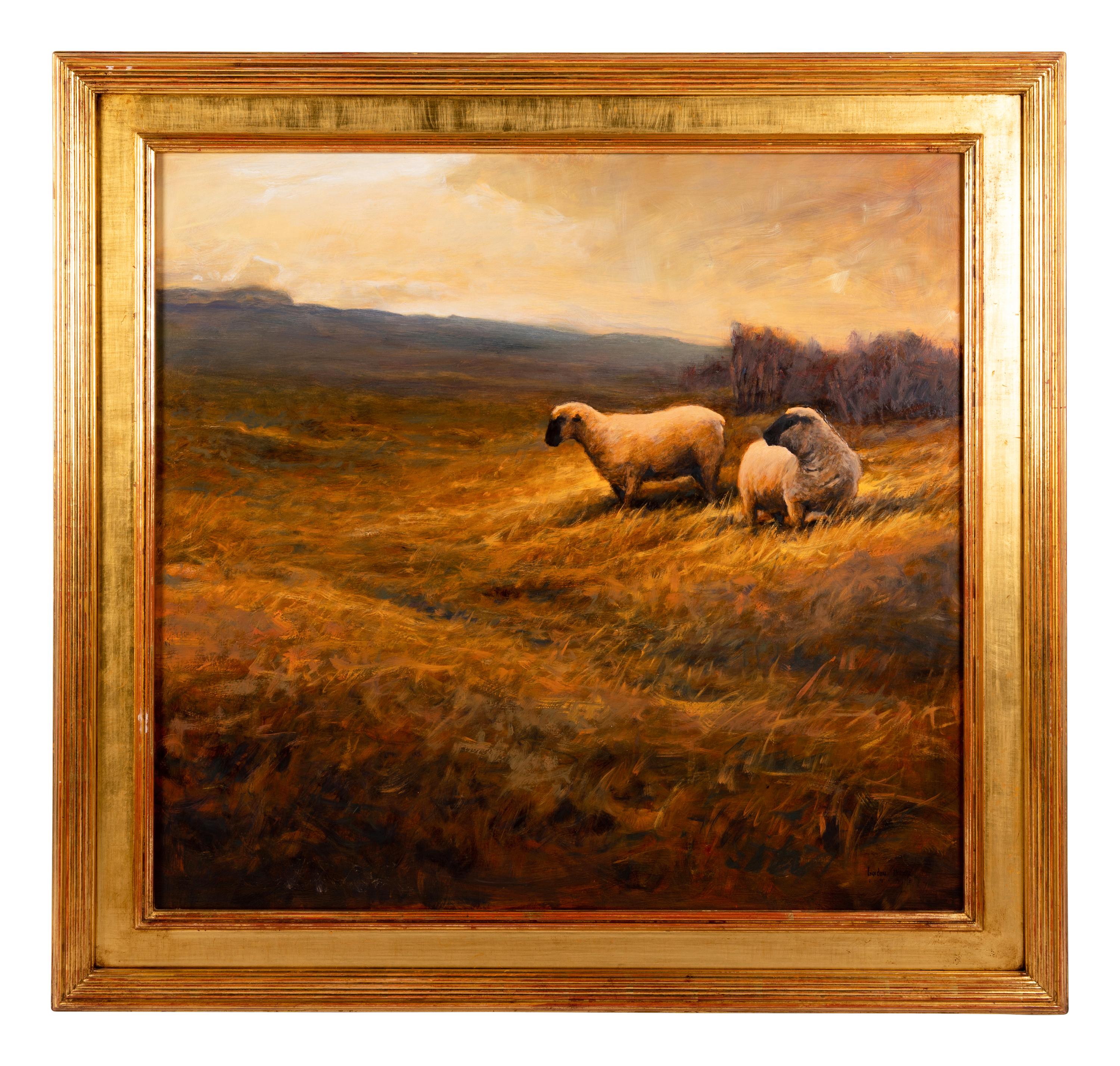 Sheep in a Grassy Field