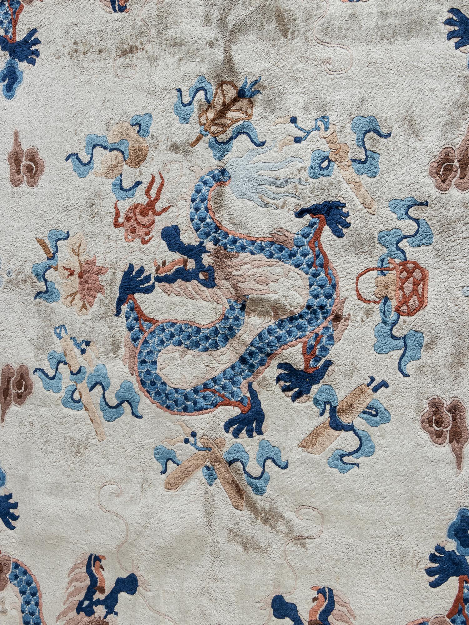 A Chinese Silk Rug