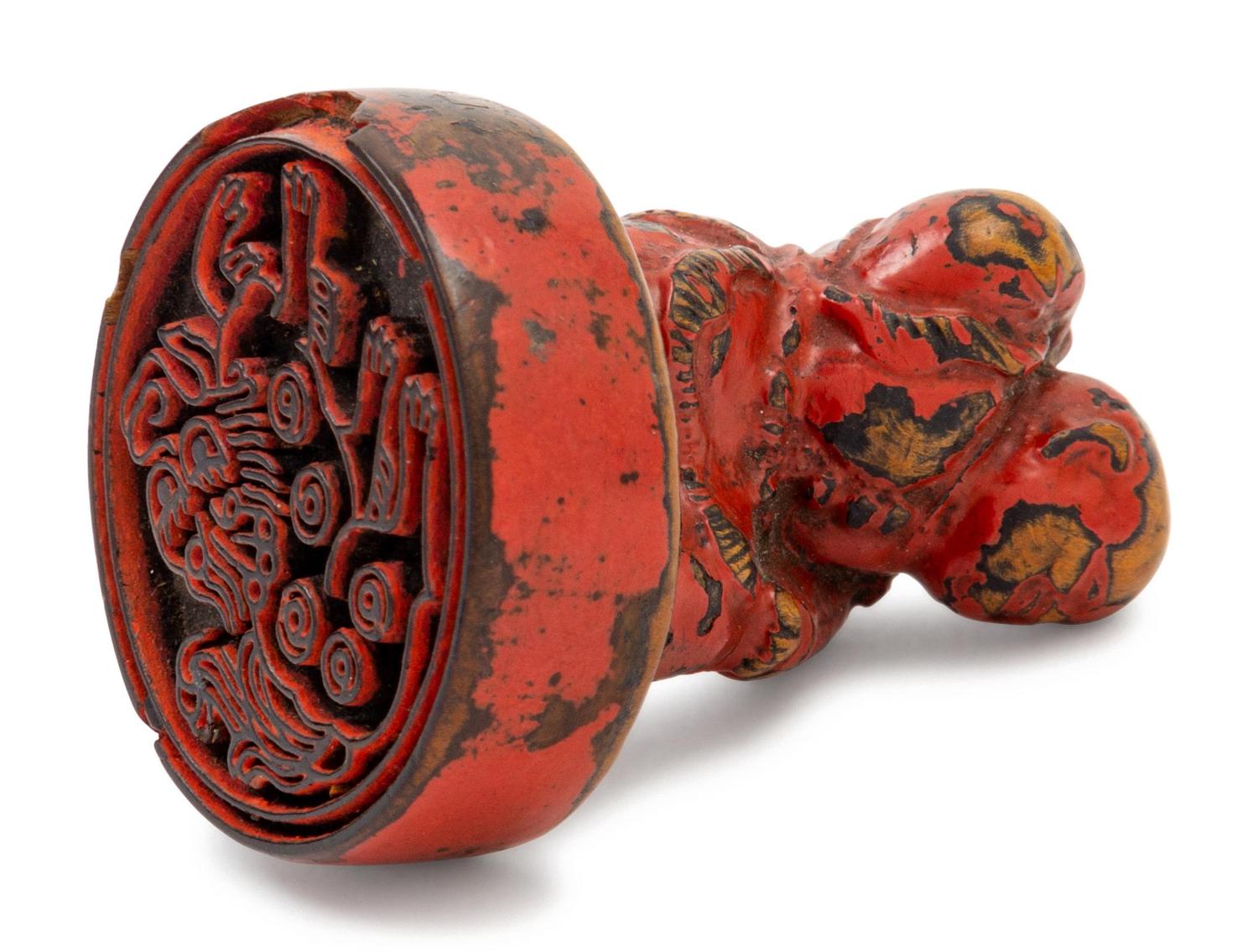 Five Chinese Wood Carvings