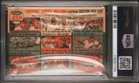 A 1954 Topps Ted Williams Baseball Card No. 250 (PSA 4 VG-EX) from The Collection of David Eisenhower