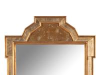 A Contemporary Giltwood Mirror