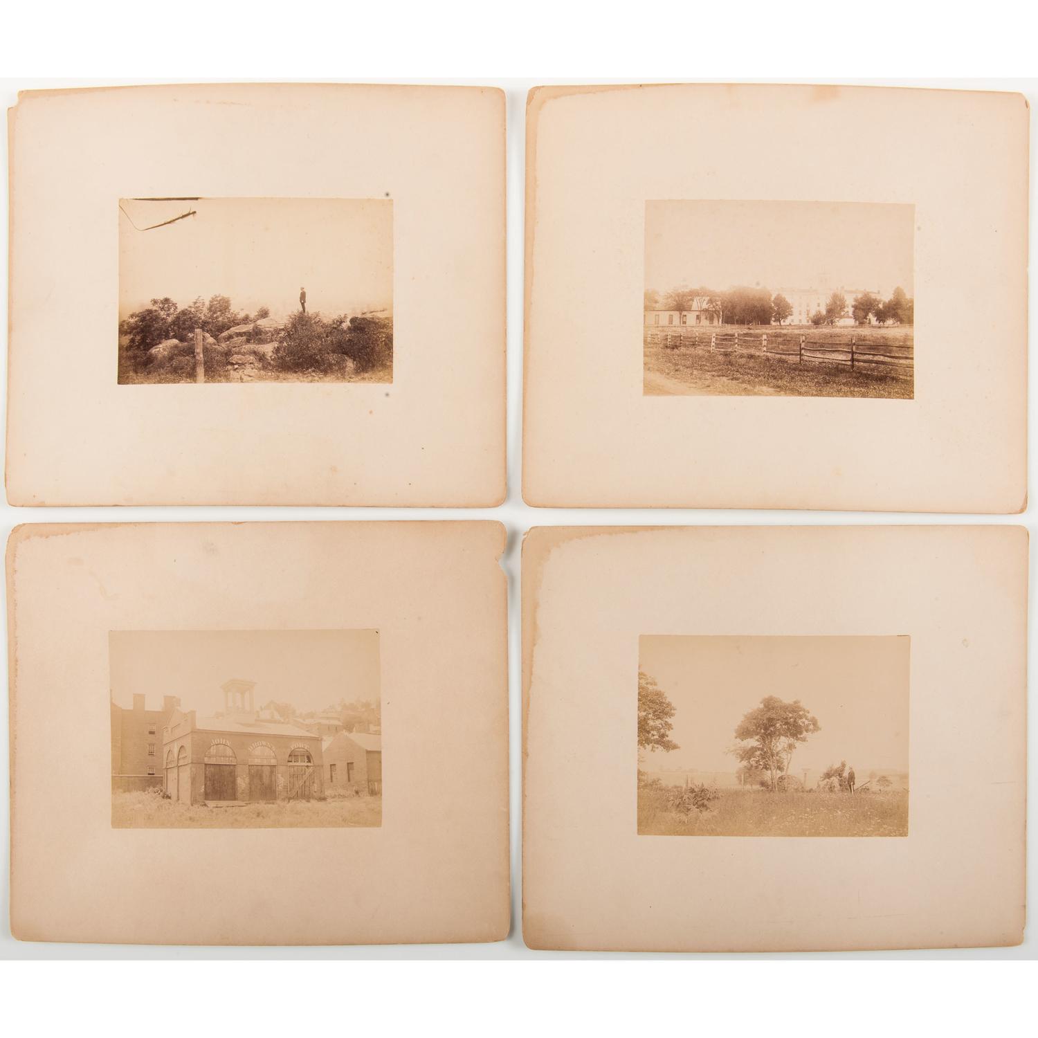 Gettysburg Reunion Photograph Collection Identified to Lieutenant George K. Collins, 149th New York Infantry, Twice WIA