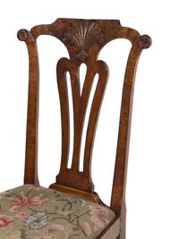 A George I Walnut and Beechwood Side Chair