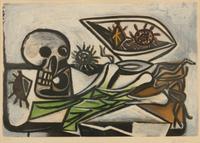 Nature Morte au Crâne, ca. 1960