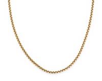 DAVID YURMAN, YELLOW GOLD LONGCHAIN NECKLACE