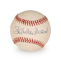 A Stan Musial Signed Autograph Baseball Inscribed The Man (Beckett Authentication Services BAS Certified)