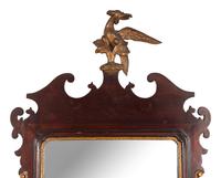 A Chippendale Mahogany Mirror