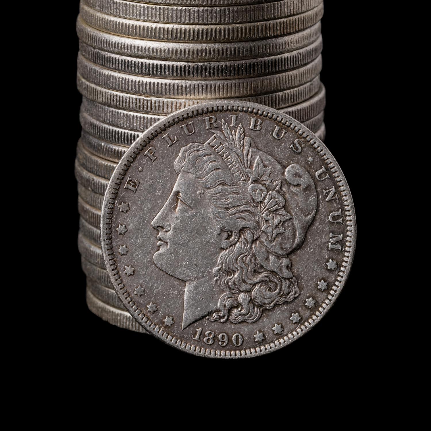 A Group of Twenty Morgan $1 Coins