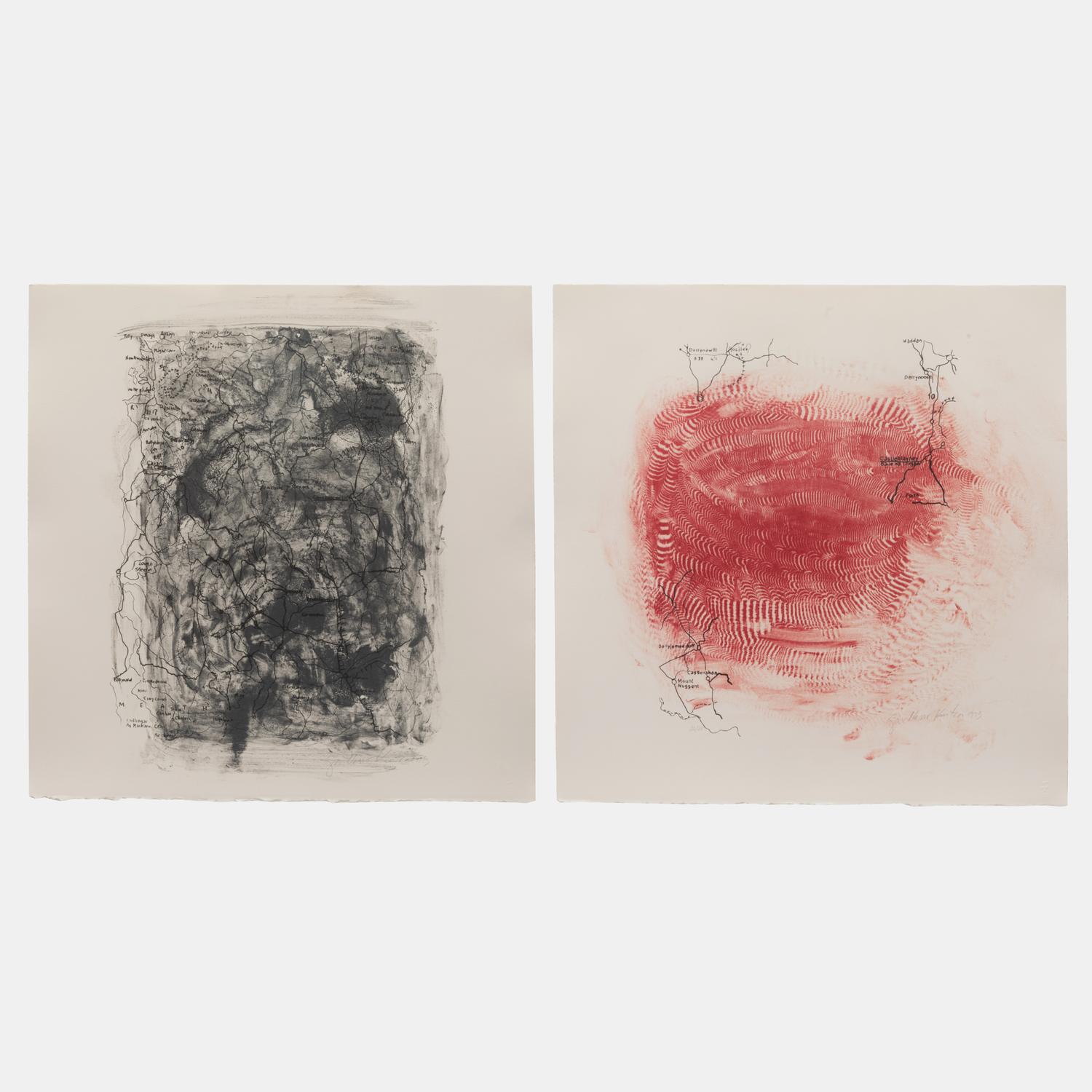 A Pair of Prints from A Suite of Five Lithographs , 1993