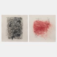 A Pair of Prints from A Suite of Five Lithographs , 1993
