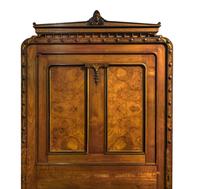 A Victorian Walnut Bedroom Suite Height of bed 83 inches. — LATE 19TH CENTURY
