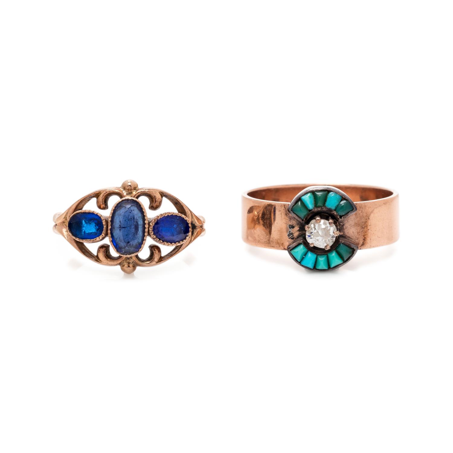 COLLECTION OF ANTIQUE RINGS