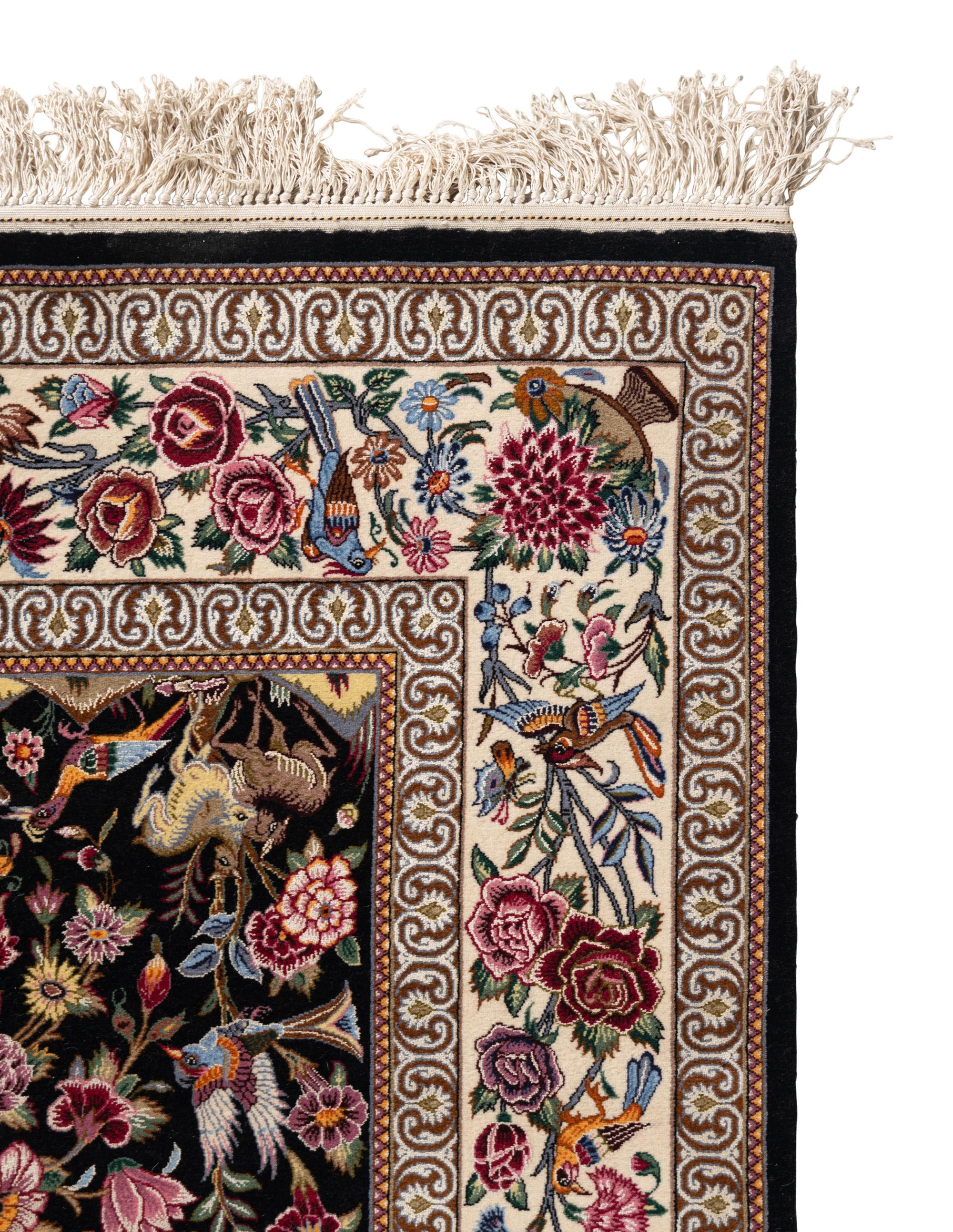 An Isfahan Wool Rug