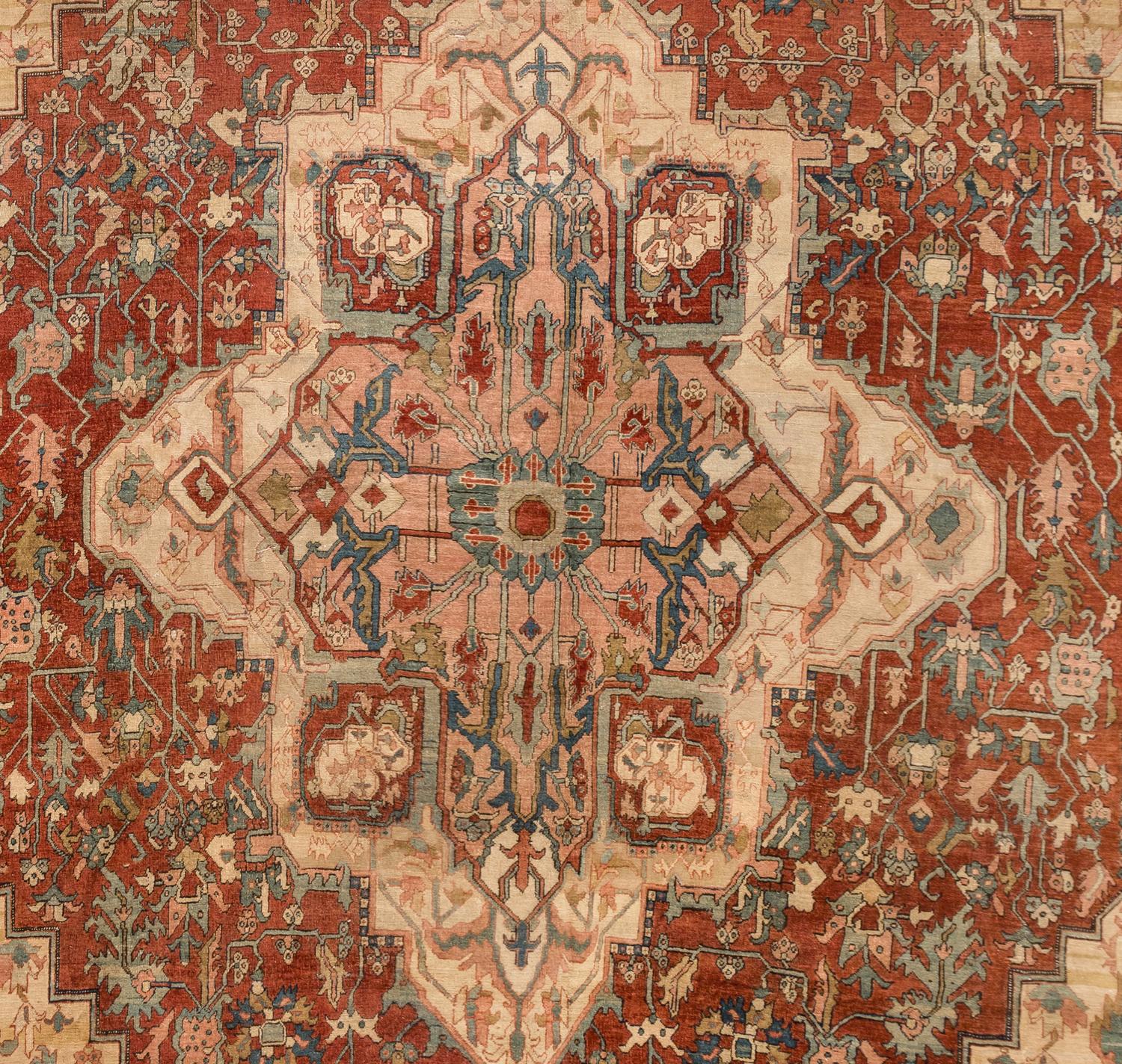 A Heriz Carpet