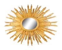 A Carved Giltwood Sunburst Mirror — 20TH CENTURY