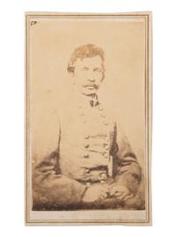 [CIVIL WAR]. ANDERSON & TURNER, photographers. CDV of Henry Watkins Allen, CSA brigadier general and last Confederate governor of Louisiana. New Orleans, LA: [ca 1864-1865].