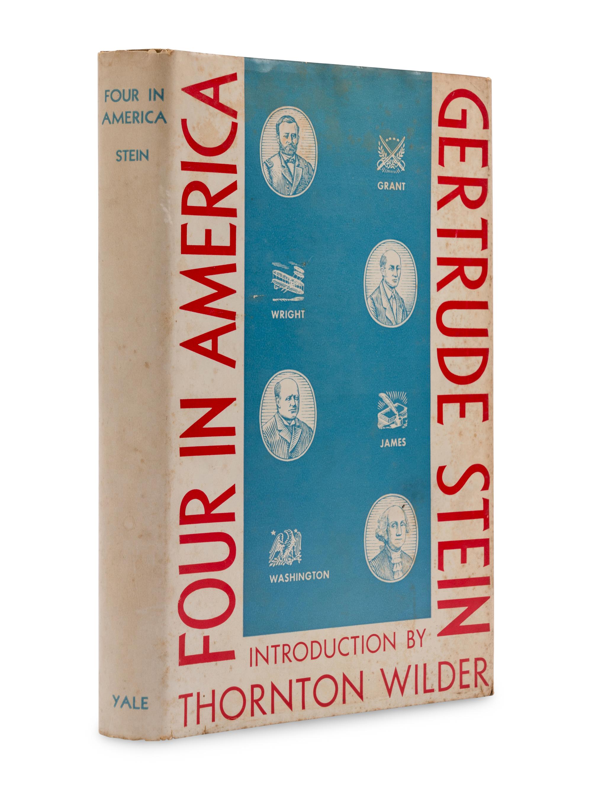[WILDER, Thornton (1897-1975), introduction]. STEIN, Gertrude (1874-1946). Four in America . New Haven, CT: Yale University Press, 1947.