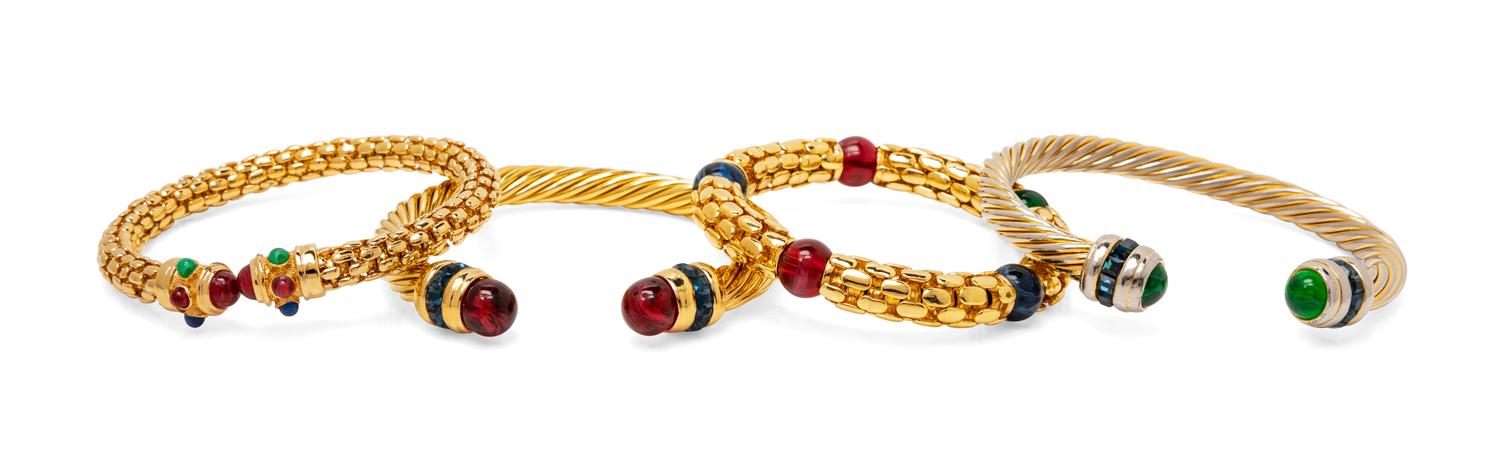 Four Goldtone Cuffs, 2000-10s