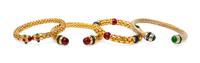 Four Goldtone Cuffs, 2000-10s