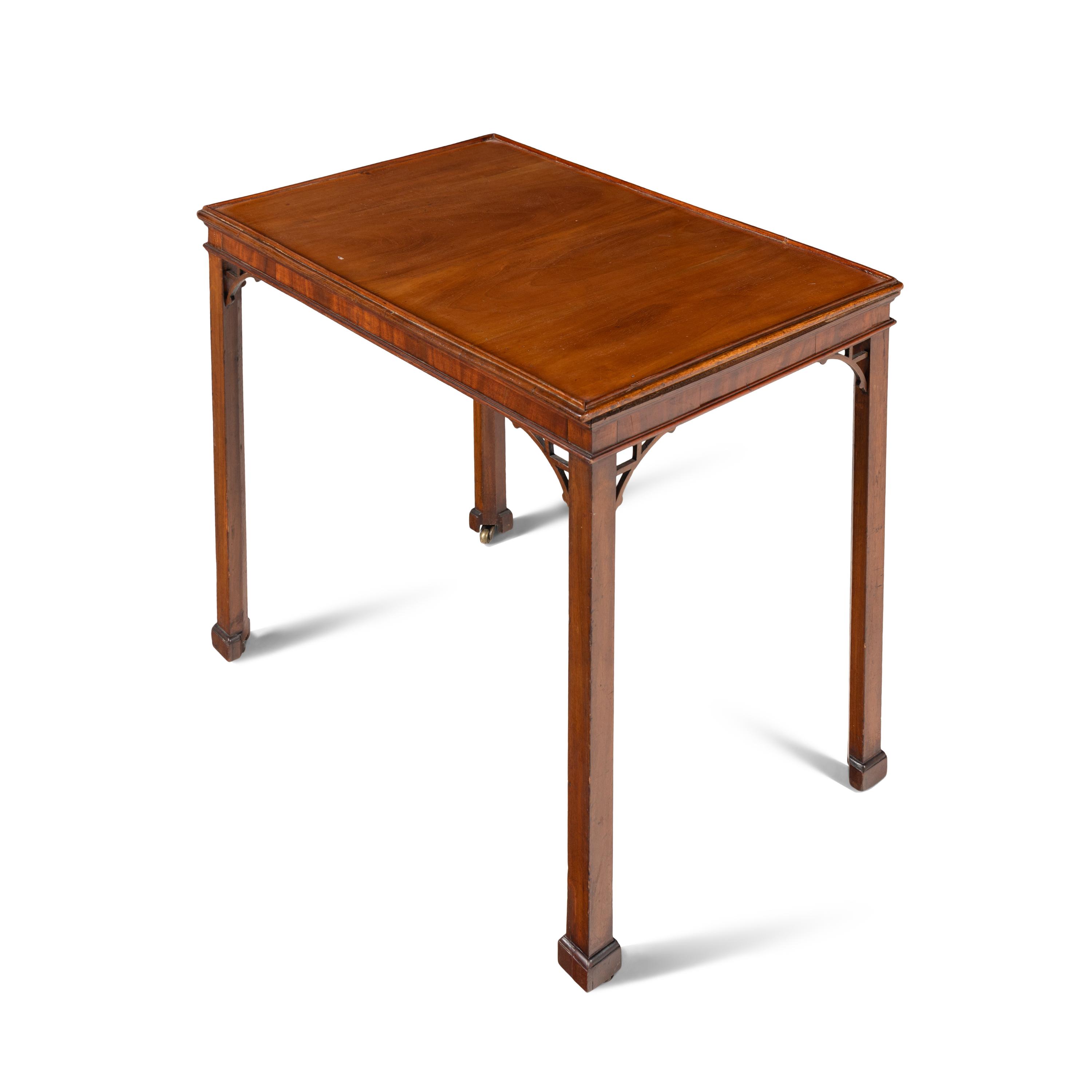 A George III Mahogany Tea Table