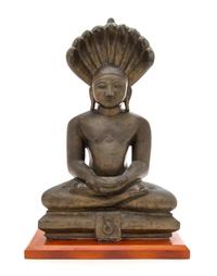 An Indian Bronze Figure of Mucalinda Height 14 inches. — BENGAL, 18TH/19TH CENTURY