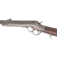 Kittredge & Co Marked Wesson Two Trigger Military Style Rifle
