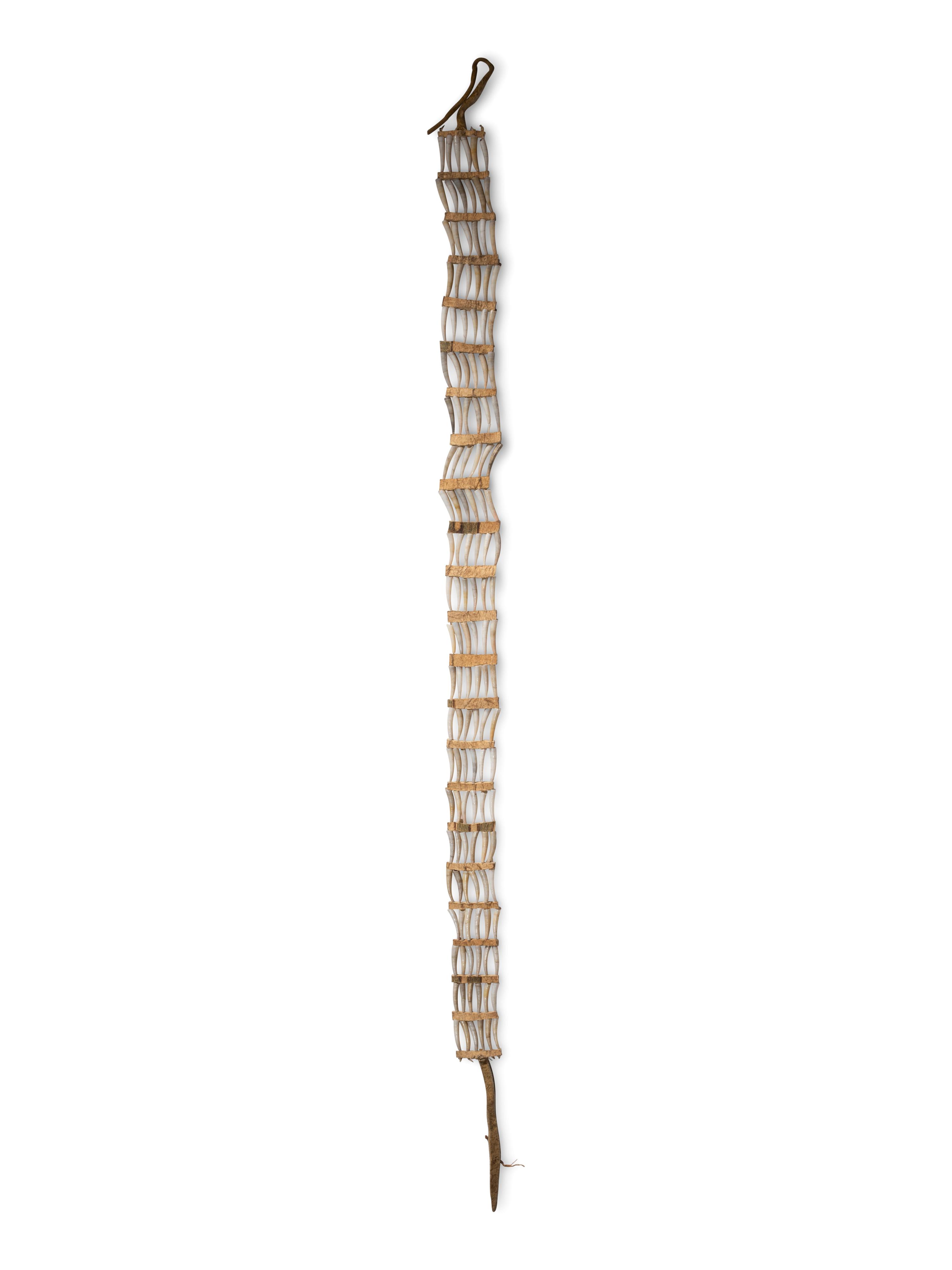 Plains Dentalia Shell Hair Ornament